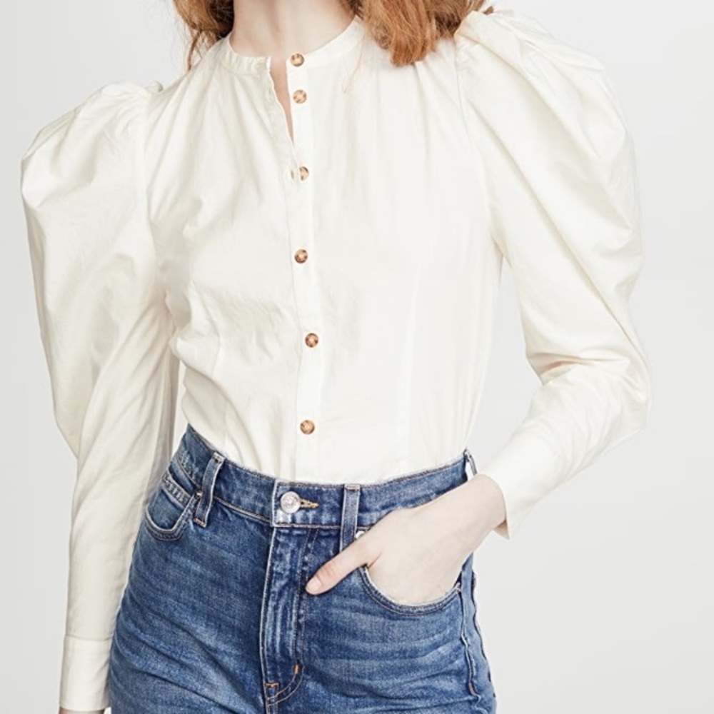 NWOT Ulla Johnson Willa Top White Cotton